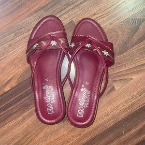 Miemie Red Sandals